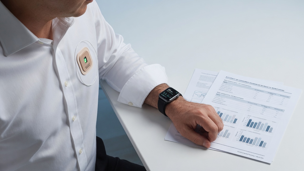 Accuracy and Real-World Performance of Consumer Wearables in Male Cardiovascular Monitoring