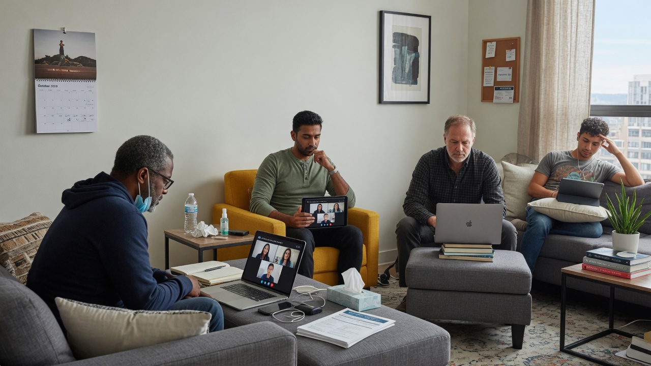Analysis of Recent Studies Assessing Mental Health Intervention Outcomes Among Men in the COVID-19 Era