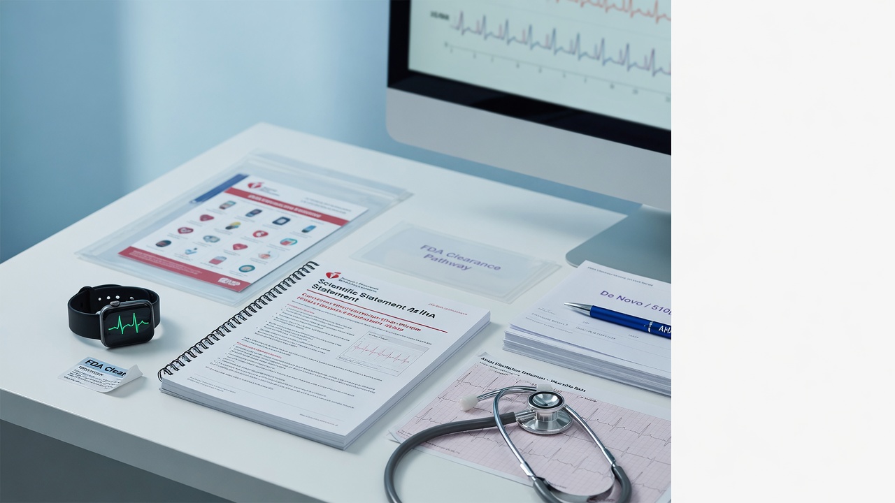 FDA Clearance Pathways and AHA Statements on Consumer Wearables for Heart Health Monitoring