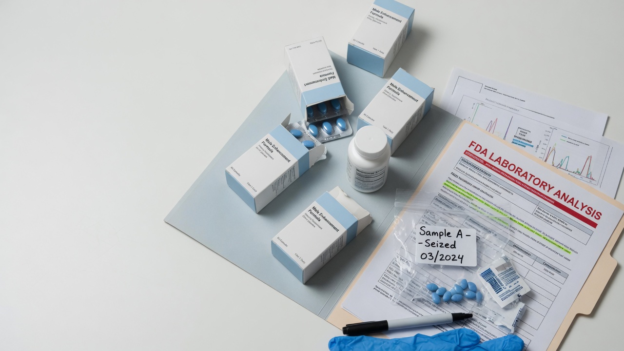 FDA Detects Hidden PDE5 Inhibitors in OTC Male Enhancement Products