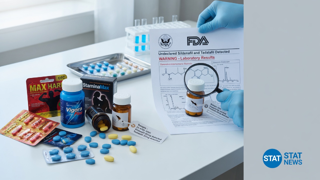 FDA Detects Undeclared Sildenafil and Tadalafil in OTC Male Sexual Enhancement Products