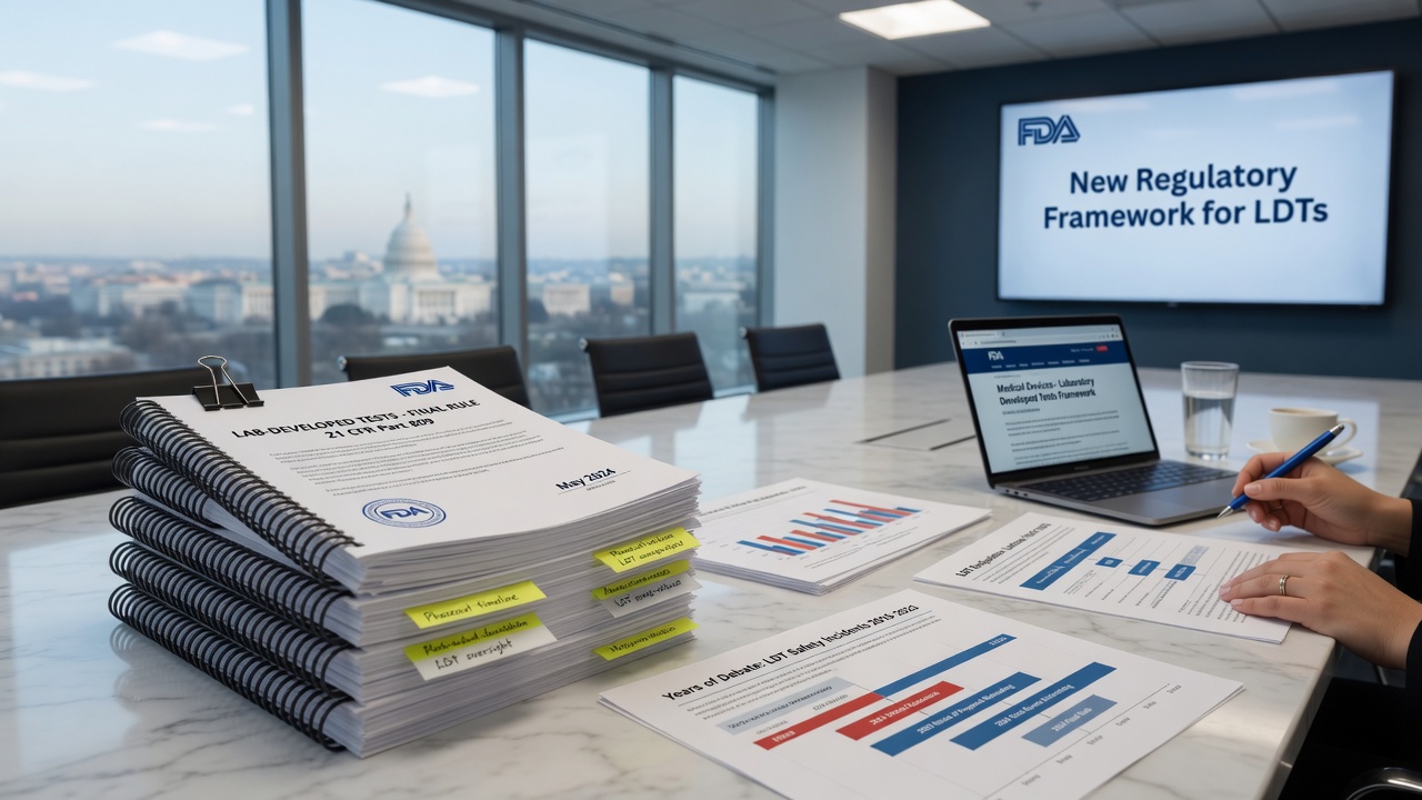 FDA Implements New Regulatory Framework for Lab-Developed Tests After Years of Debate