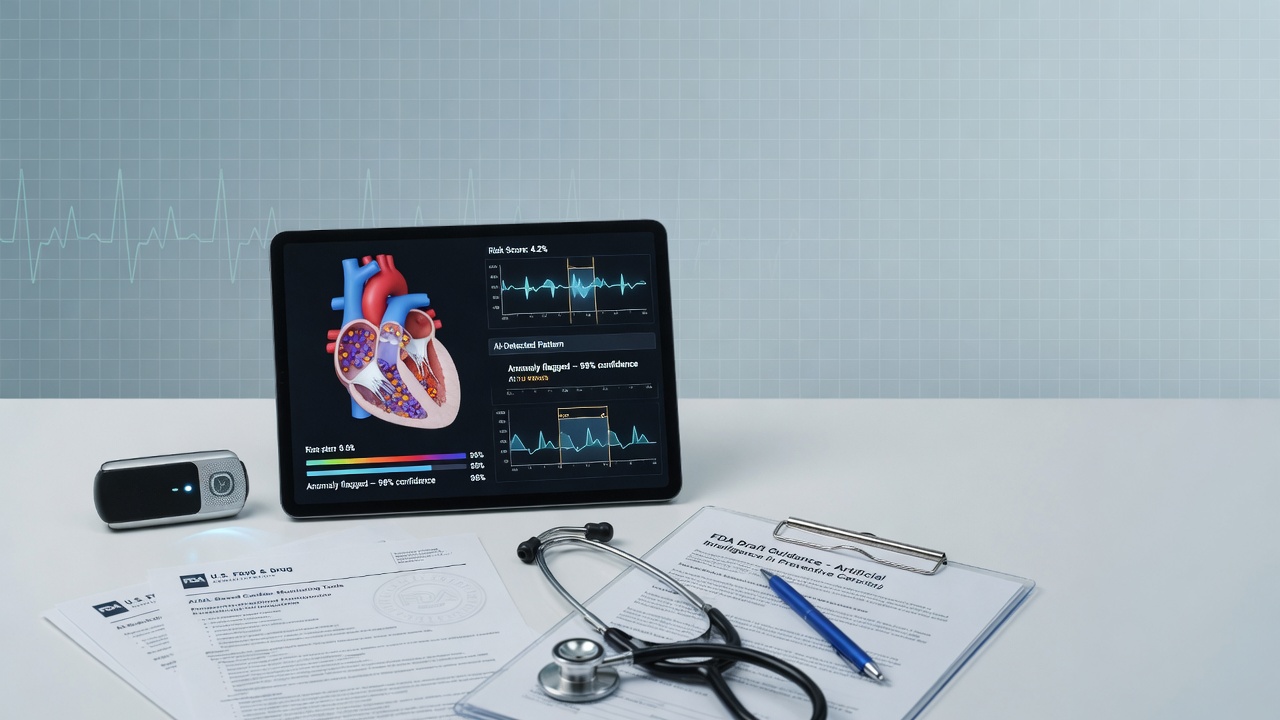 FDA Outlines Regulatory Framework for AI Tools Used in Preventive Cardiac Monitoring