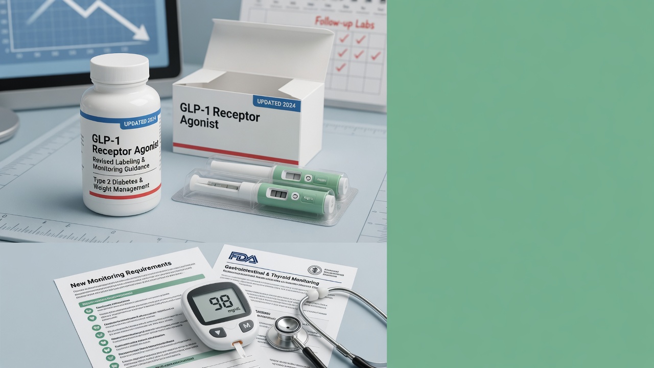 FDA Revises Labeling and Monitoring Guidance for GLP-1 Drugs Used in Type 2 Diabetes and Weight Management