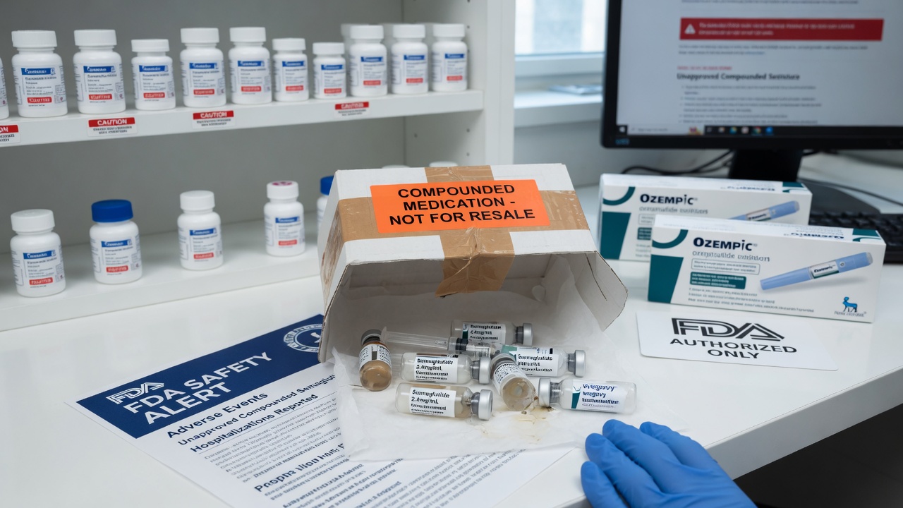 FDA Warns of Adverse Events Linked to Unapproved Compounded Versions of Ozempic and Wegovy