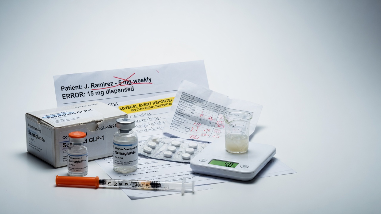 FDA Warns of Dosing Errors and Adverse Events Linked to Compounded GLP-1 Receptor Agonists