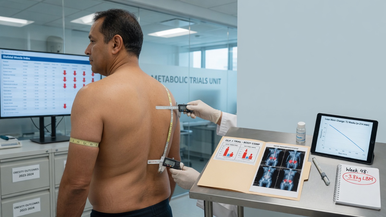 Published Trials Report Lean Mass Reductions Associated with GLP-1 Agonist Use in Men with Obesity
