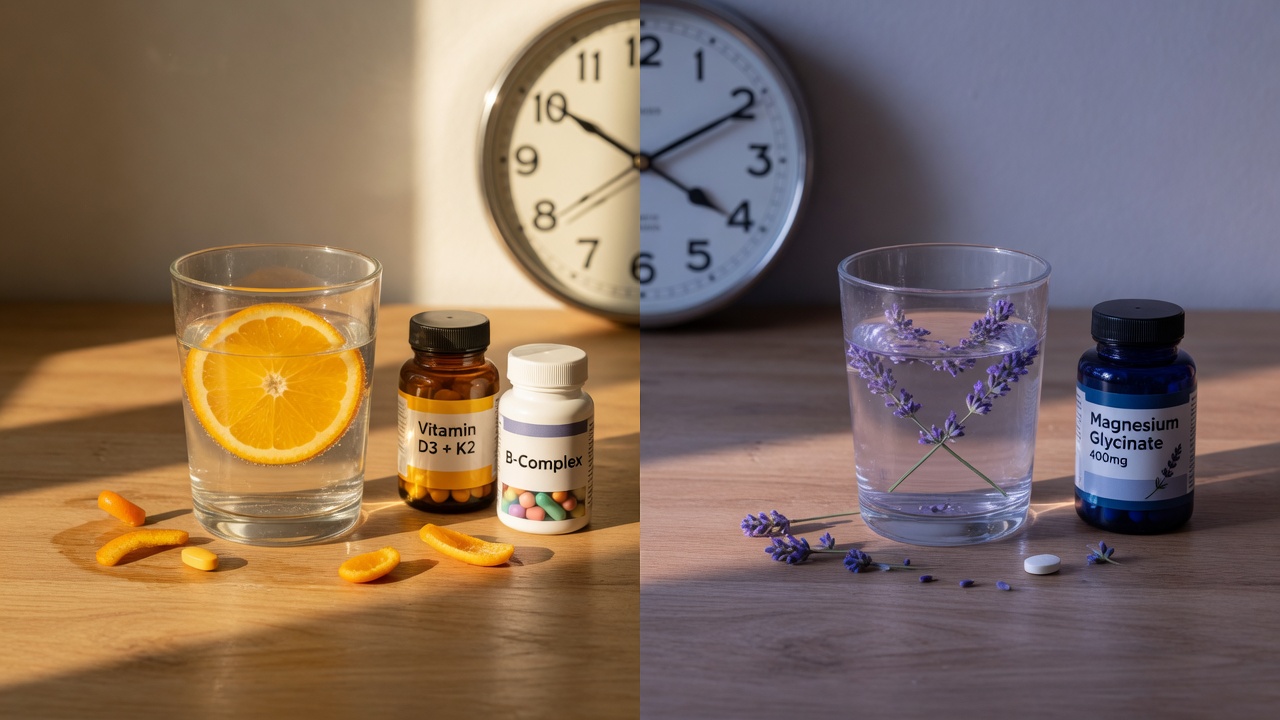 Should Supplements Be Taken in the Morning or Evening?