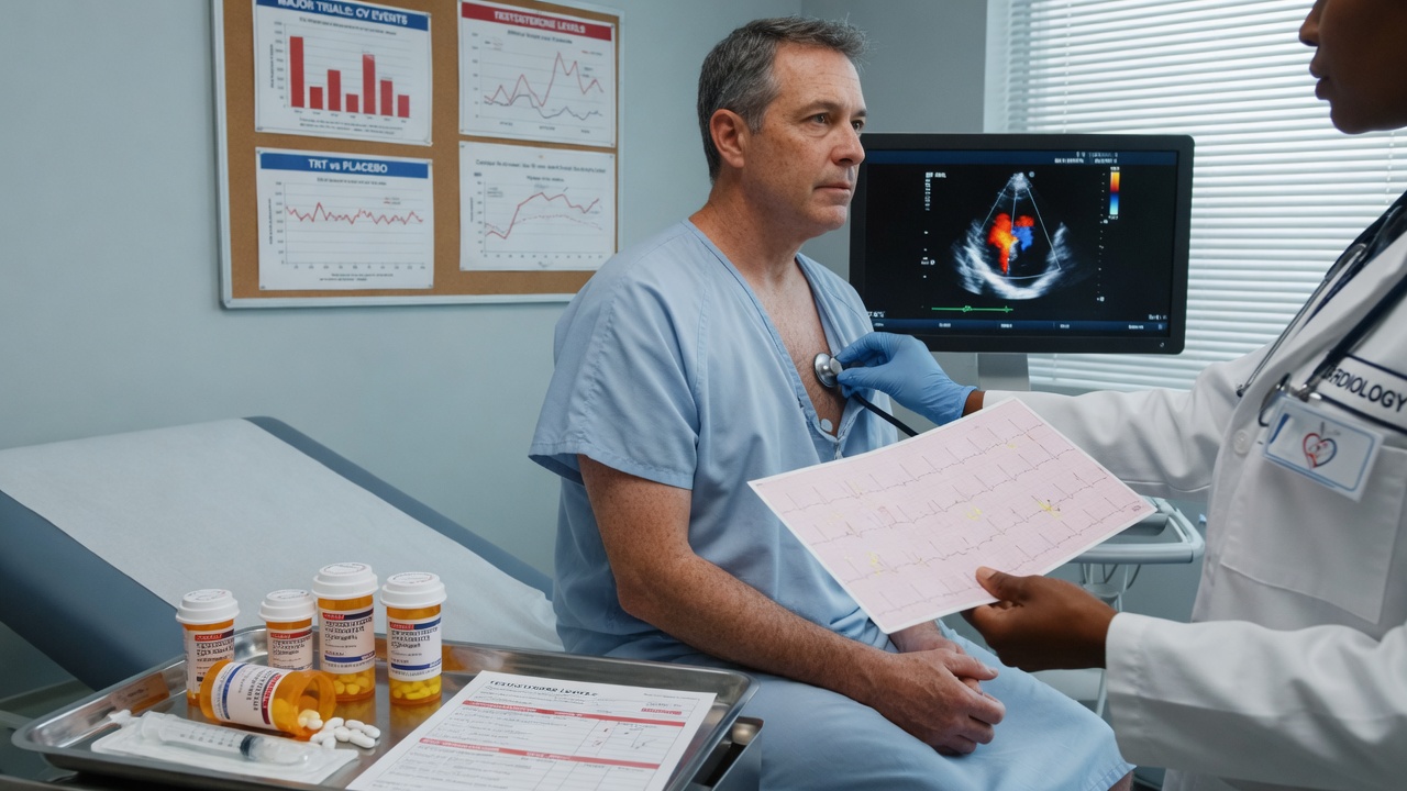 What Multiple Large Trials Show About Heart Risks in Men Using TRT