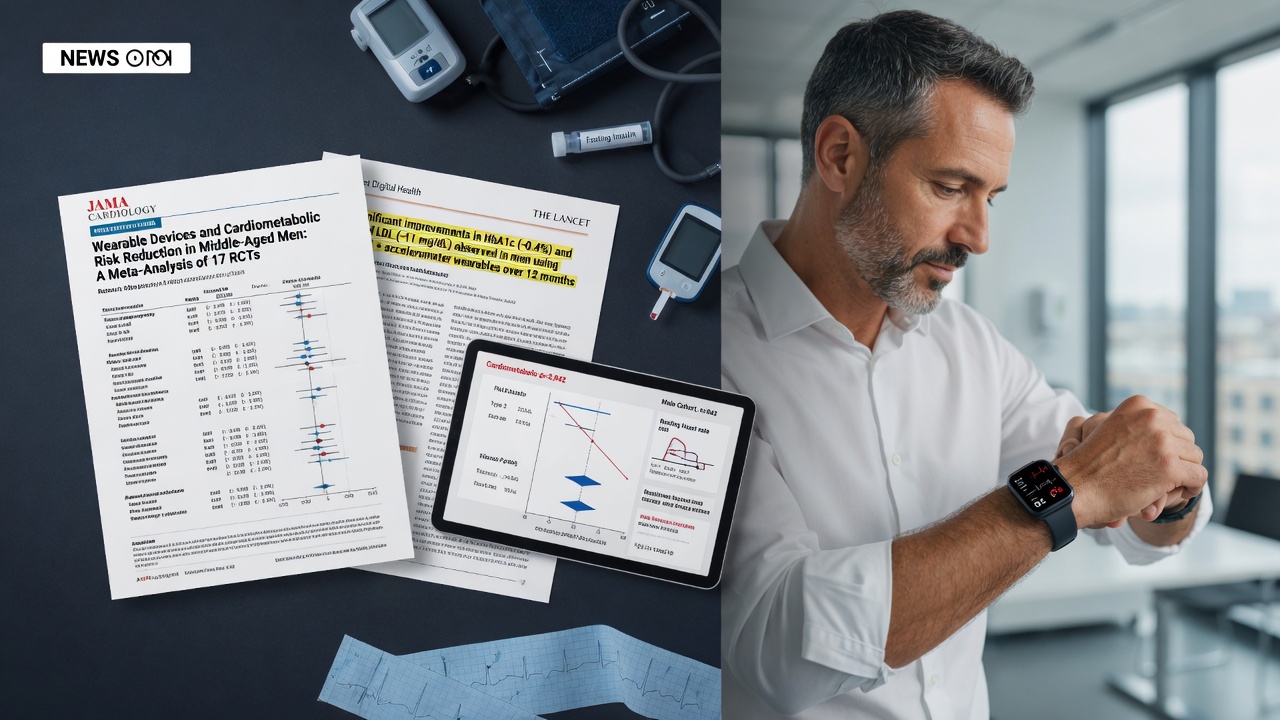 What Peer-Reviewed Evidence Shows About Wearables and Cardiometabolic Outcomes in Men